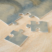 雪の山里と秋田犬 / Akita Inu in a Snowy Mountain Village Puzzle (Seite)