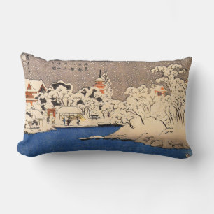 雪の浅草, 国芳 Snowy Asakusa, Kuniyoshi, Ukiyo-e Lendenkissen