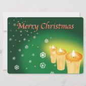 雪を麻の葉文様で描いたクリスマスカード KARTE (Vorderseite)