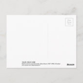 雪 に 鷹, 古 Hawk auf dem verschneiten Zweig, Ohara Ko Postkarte (Rückseite)