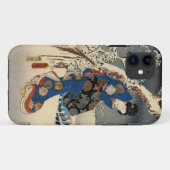 雪 の 者, 豊 Geisya in Snow, Toyokuni, Ukiyo-e, 国 Case-Mate iPhone Hülle (Rückseite (Horizontal))