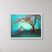 雲 井 桜, Kumoi-Kirschblüten, Yoshida, Holzschnitt Leinwanddruck (Vorderseite)