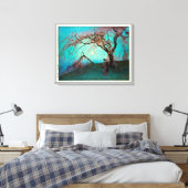 雲 井 桜, Kumoi-Kirschblüten, Yoshida, Holzschnitt Leinwanddruck (Insitu (Schlafzimmer))