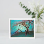 雲 井 桜, Kumoi-Kirschblüten, Yoshida, Holzschnitt Postkarte (Stehend Vorderseite)