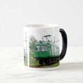 青ガエル、デハ5100形、日本の電車 VERWANDLUNGSTASSE (VorderseiteRechts)