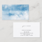 青空を切り取った名刺 ・ビジネスカード・ショップカード VISITENKARTE (Vorne/Hinten)