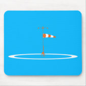 風向旗で風向きと風速をチェック MOUSEPAD (Vorne)