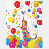 風船猫 FLEECEDECKE (Vorderseite)