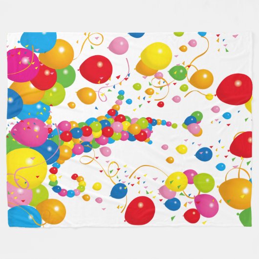 風船猫 FLEECEDECKE (Vorderseite (Horizontal))