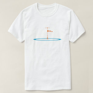 風 向 旗 で と き 風 die 向. T-Shirt