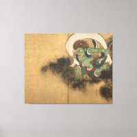 風 神 図, 光 Gott des Windes, Kōrin, Japanische Kunst