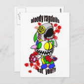 食 べ ち ゃ ぞ う POSTKARTE (Vorne/Hinten)