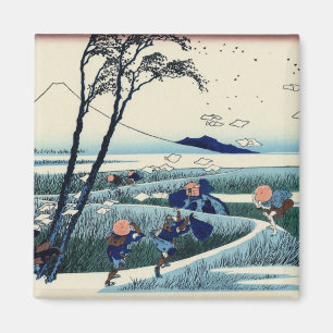 駿 州 尻, 北 den Fuji von Ejiri, Hokusai, Ukiyo-e 斎 Magnet