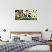 骸 骨, 国 芳 Skeleton, Kuniyoshi, Ukiyo-e Leinwanddruck (Insitu (Schlafzimmer))