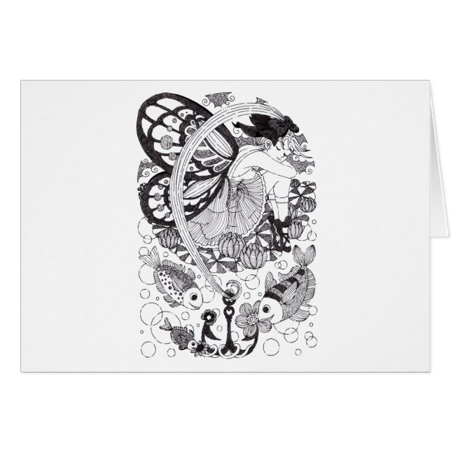 魚 釣 り 女 (Mädchenfischerei) (Vorderseite (Horizontal))