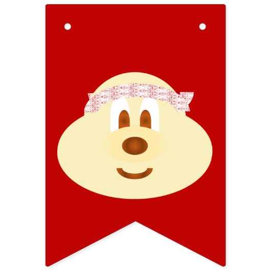 鮑鮑 Frack-Flaggen-Flaggen Wimpelkette (Dritte Fahne)