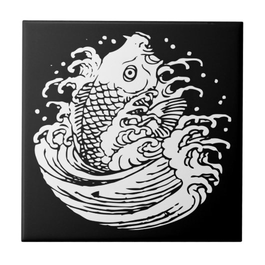 鯉に水 FLIESE (Vorderseite)