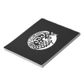 鯉 に 波 NOTIZBLOCK (Rotiert)