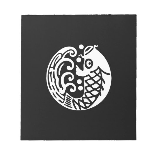 鯉 に 波 NOTIZBLOCK (Vorderseite)