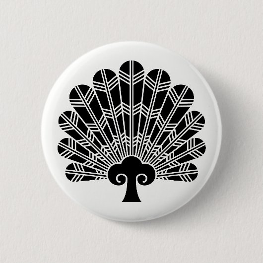 鷹 羽 団 BUTTON (Vorderseite)