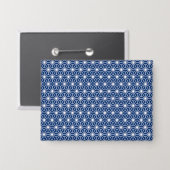 麻の葉 BUTTON (Vorderseite/Rückseite)