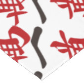 麻雀牌 一萬_文字-01 TISCHDECKE (Schrägansicht)