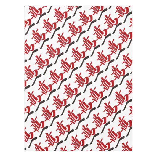 麻雀牌 一萬_文字-01 TISCHDECKE (Vorderseite)