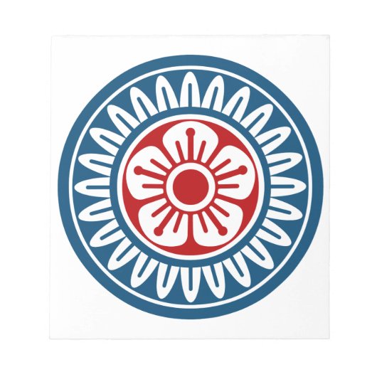 麻雀牌 1筒 イーピン_ロゴのみ-01 NOTIZBLOCK (Vorderseite)