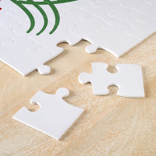 麻雀牌 1索 イーソウロゴのみ-01 PUZZLE (Seite)