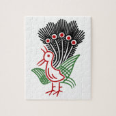 麻雀牌 1索 イーソウロゴのみ-01 PUZZLE (Vertikal)