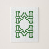 麻雀牌 8索 / EIGHT OF BAMBOOS -MAHJONG TILE- PUZZLE (Vertikal)