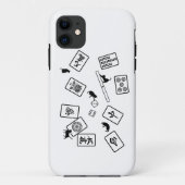 麻雀猫 mahjong cat Case-Mate iPhone hülle (Rückseite)