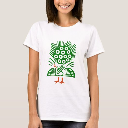 麻雀Tシャツ「イーソー」 1Bamboo T-Shirt (Vorderseite)