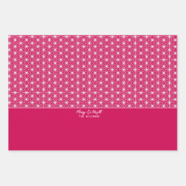 麻 の 葉 | ASANOHA Japanischer Kimono Mustertasche Geschenkpapier Set