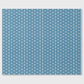 麻 の 葉 ASANOHA | Japanisches KIMONO-Muster Geschenkpapier (Flach)