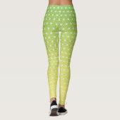 麻 の 葉 ASANOHA | Japanisches traditionelles KIMONO- Leggings (Rückseite)