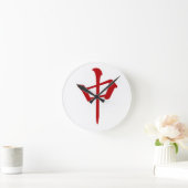 麻 雀 牌_ン_中 チ 01 RUNDE WANDUHR (Zuhause)