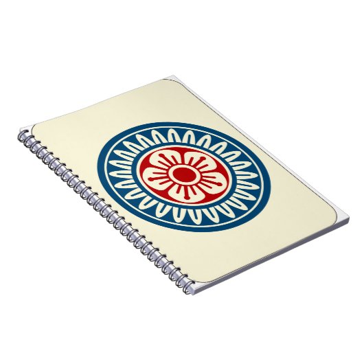 麻 雀 1 筒 / EINES DER KREISE - MAHJONG TILE- NOTIZBLOCK (Rechte Seite)