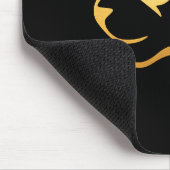 黄金の虎 Gold Tiger – Japanese Minimalist Mousepad (Ecke)
