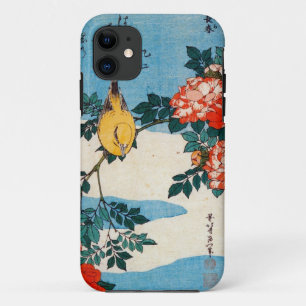 黄 鳥 と 薇, 北 Yellow Bird und Rose, Hokusai, Ukiyo-e Case-Mate iPhone Hülle