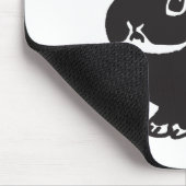 黒いうさぎ MOUSEPAD (Ecke)