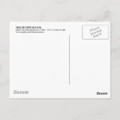 黒猫, 春草 schwarze Katze, Shunsō Postkarte (Rückseite)