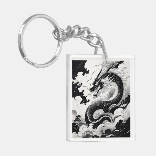 龍の神聖な力 SCHLÜSSELANHÄNGER (Vorderseite links)