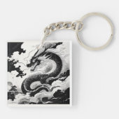 龍の神聖な力 SCHLÜSSELANHÄNGER (Rückseite)