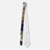 龍 虎, 豊, 国 Dragon & Tiger, Toyokuni, Ukiyo-e Krawatte (Rückseite)