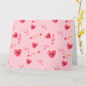 사 랑 - LIEBE auf Koreanisch Karte (Gelbe Blume)