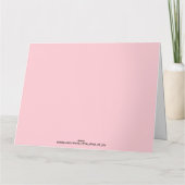 사 랑 - LIEBE auf Koreanisch Karte (Rückseite)