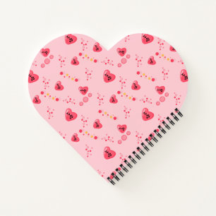 사 랑 - LIEBE in Koreanischem SpiralNotebook Notizblock