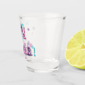 생 일 축 하 요 GLÜCKLICHEN GEBURTSTAG IN KOREAN SOJU SCHNAPSGLAS (Rechts)