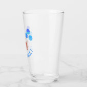 생 일 축 하 요! Happy Birthday in Koreanisch Glas (Links)